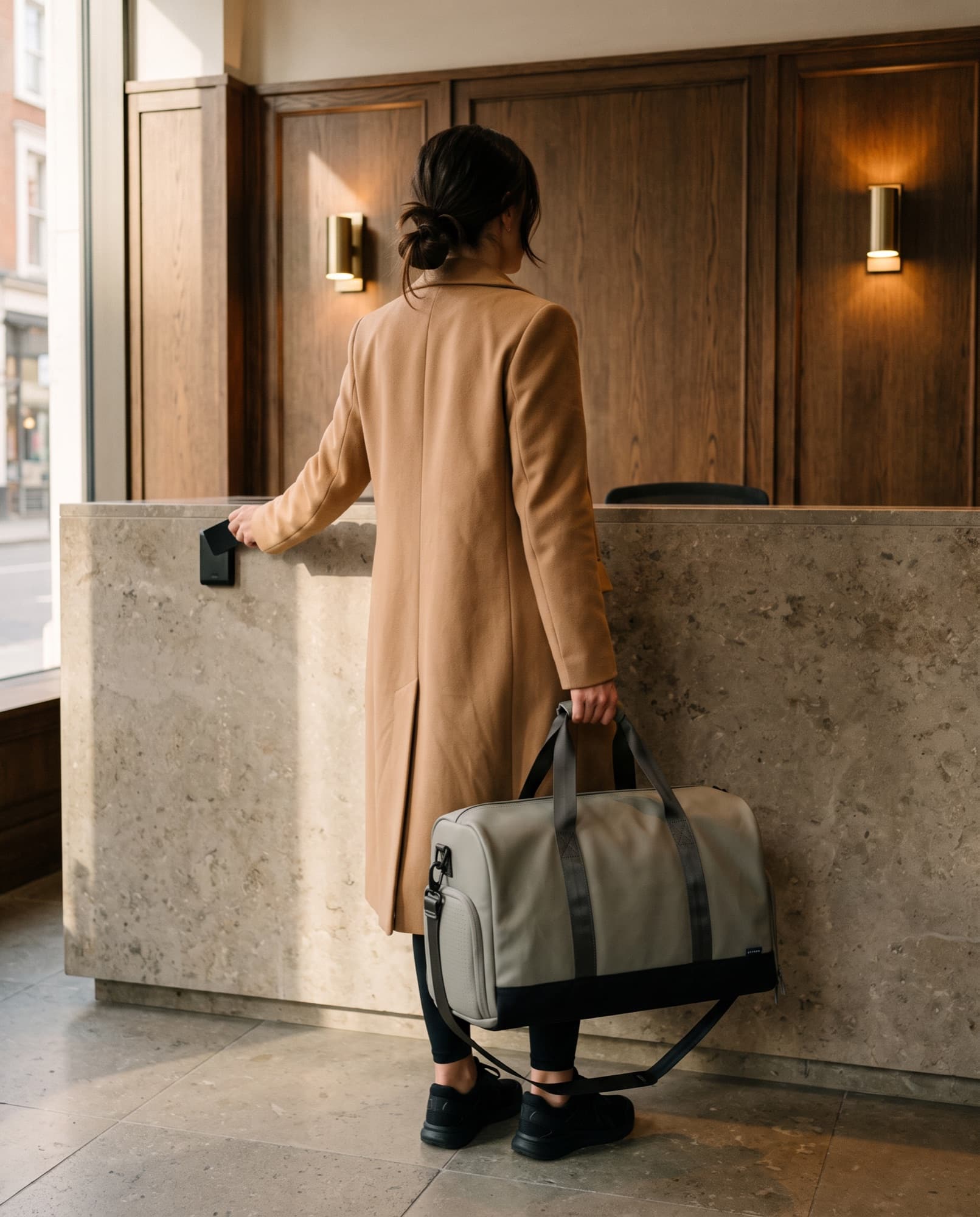 Duffel 50 at the reception of a members' club